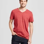 Mens-Standard-Fit-Heathered-Short-Sleeve-V-Neck-T-Shirt01-600x764-1