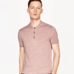 T-shirt Slim en Coton & Lin